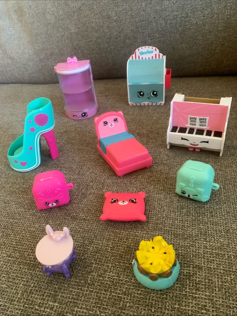 Shopkins Miniature Dollhouse Furniture and Playset Accessories
